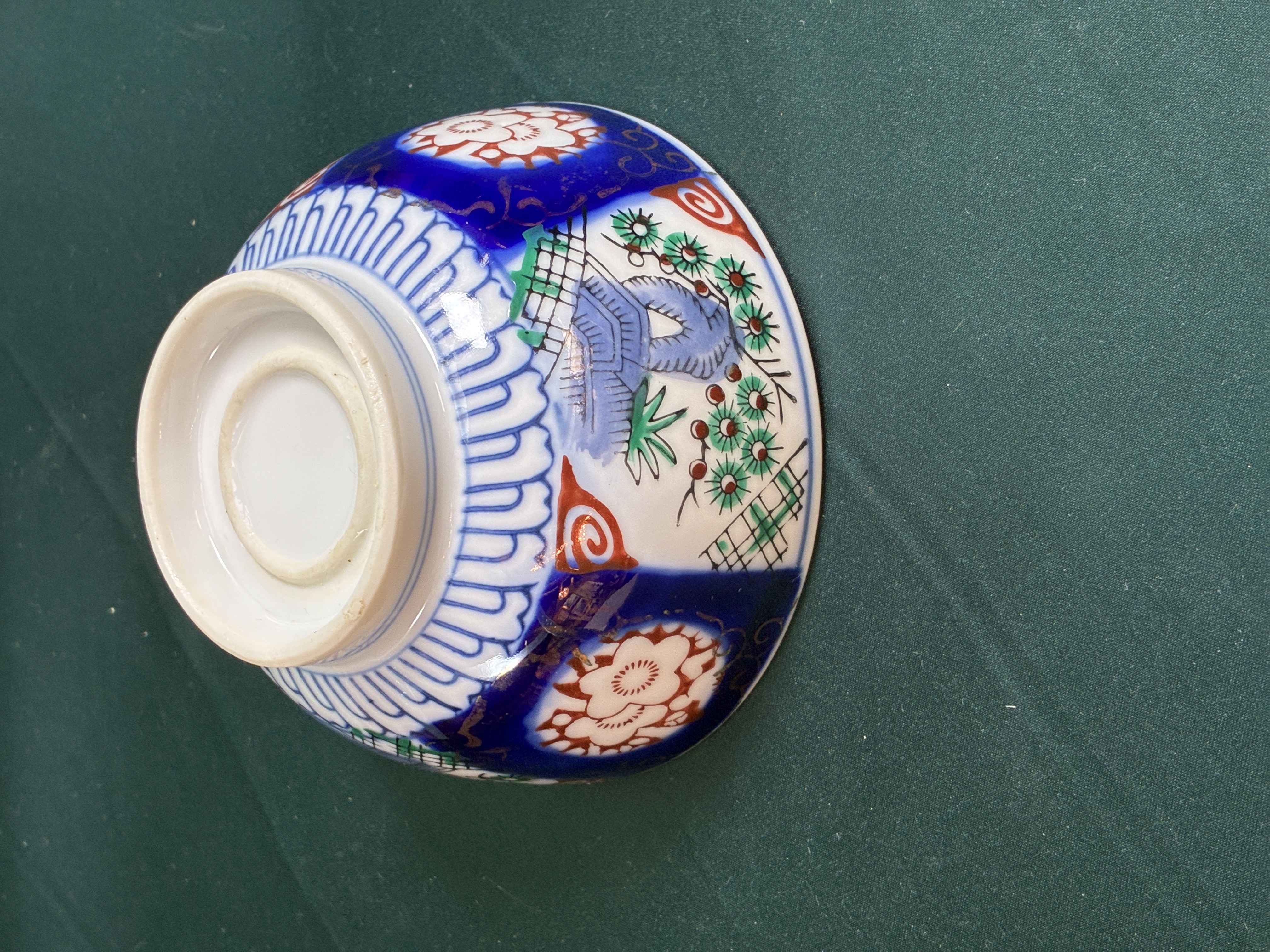 Rijst of soepkom in Imari stijl Afbeelding 3