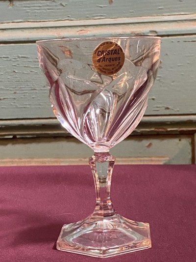 Set Crystal D'Arques Durand Tornade Loodkristallen Wijnglazen Afbeelding 2