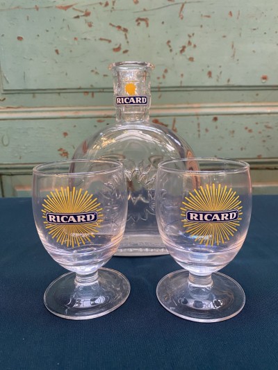 Set Franse Ricard Anisette Pastisglazen 1103232 Afbeelding 1