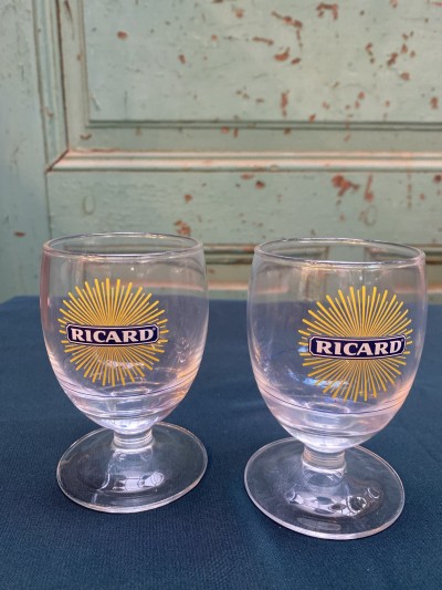 Set Franse Ricard Anisette Pastisglazen 1103232 Afbeelding 2