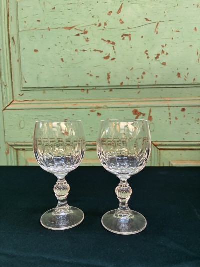 Set Van Kristallen Borrel Of Absinth Glazen