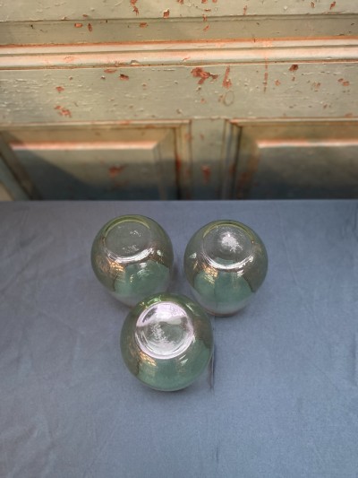 Set Van Vintage Groene Waterglazen Afbeelding 3