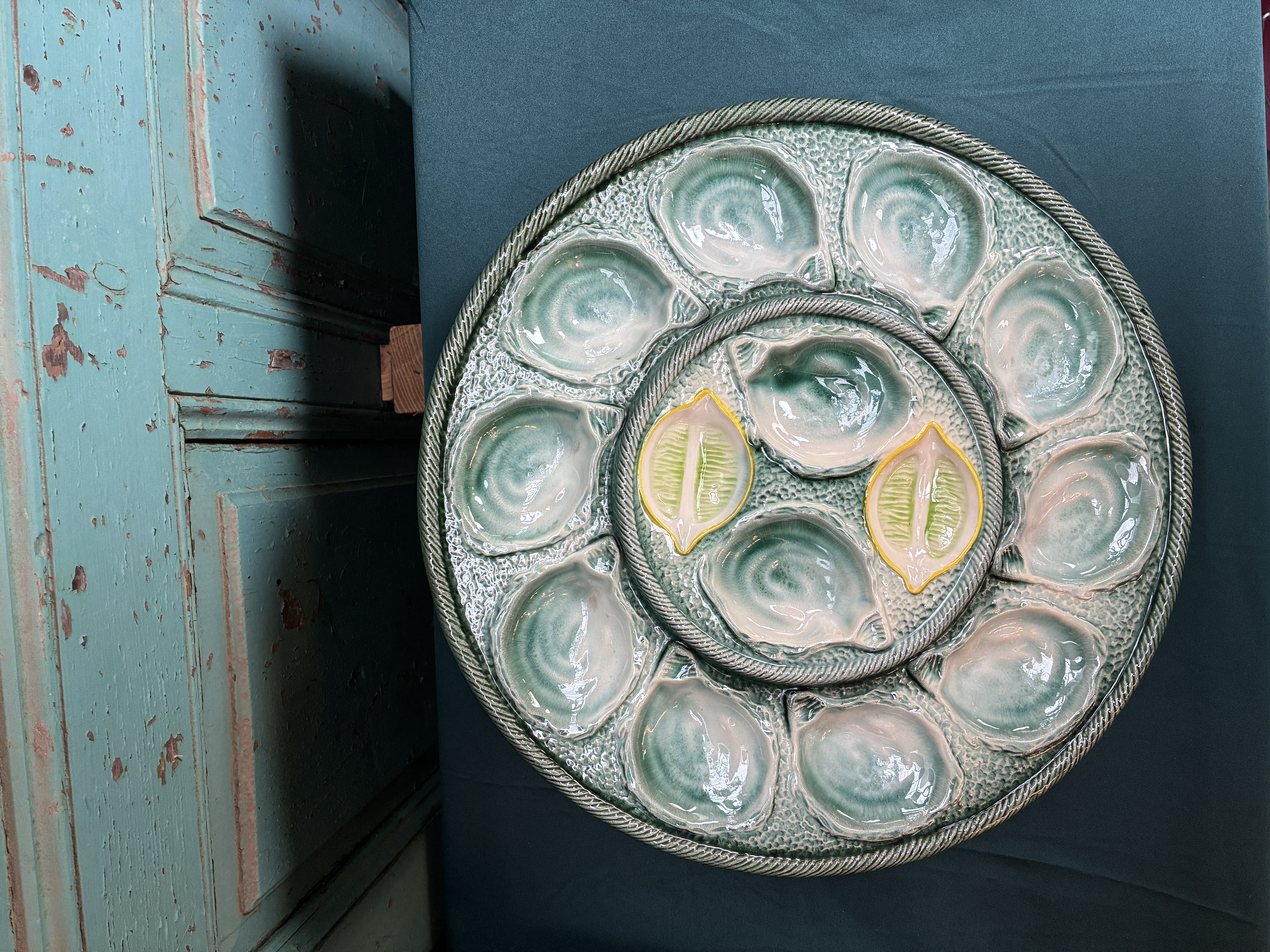 St Clement XL Barbotine Oesterschaal