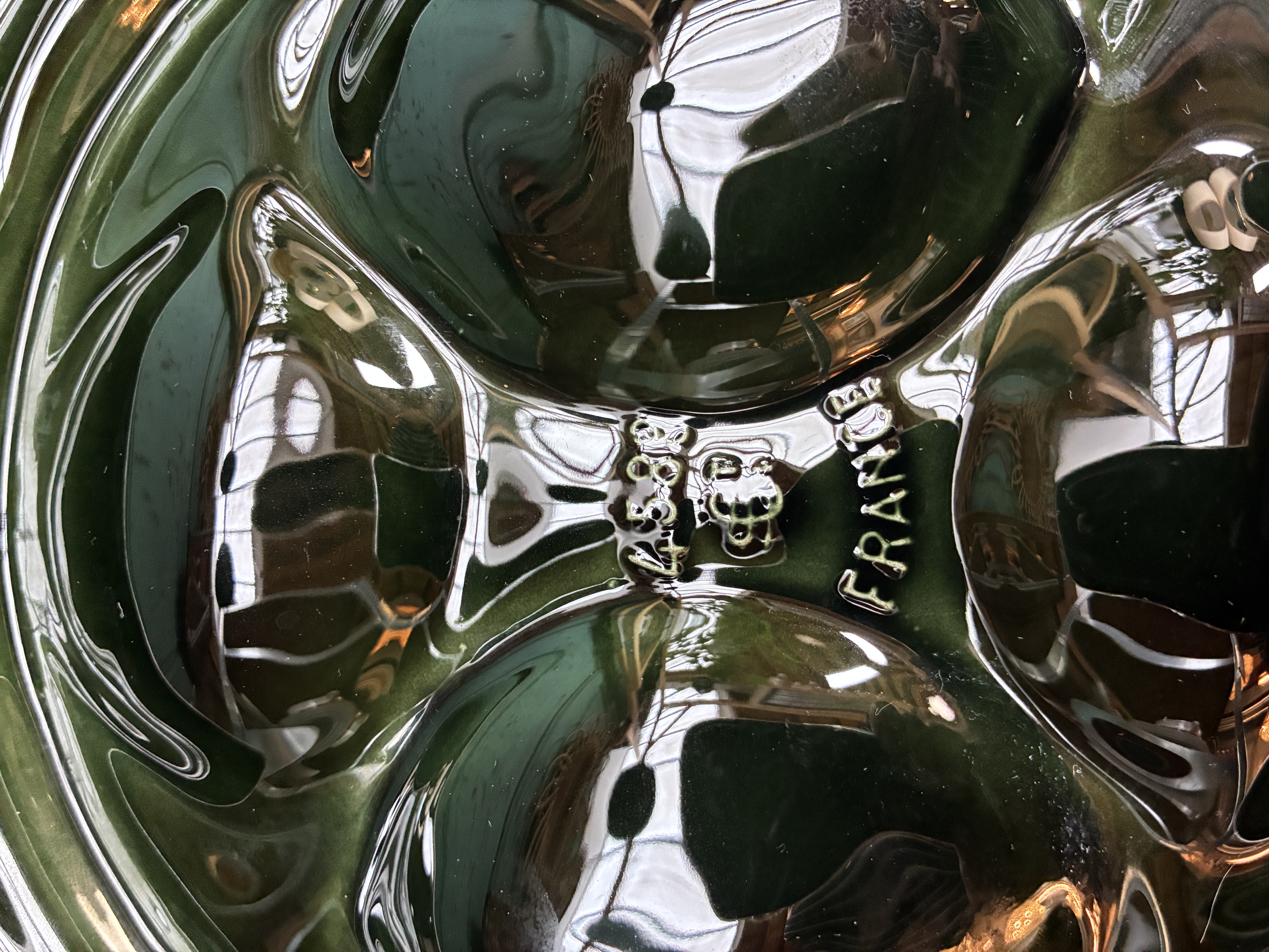 St Clement XL Barbotine Oesterschaal Afbeelding 4