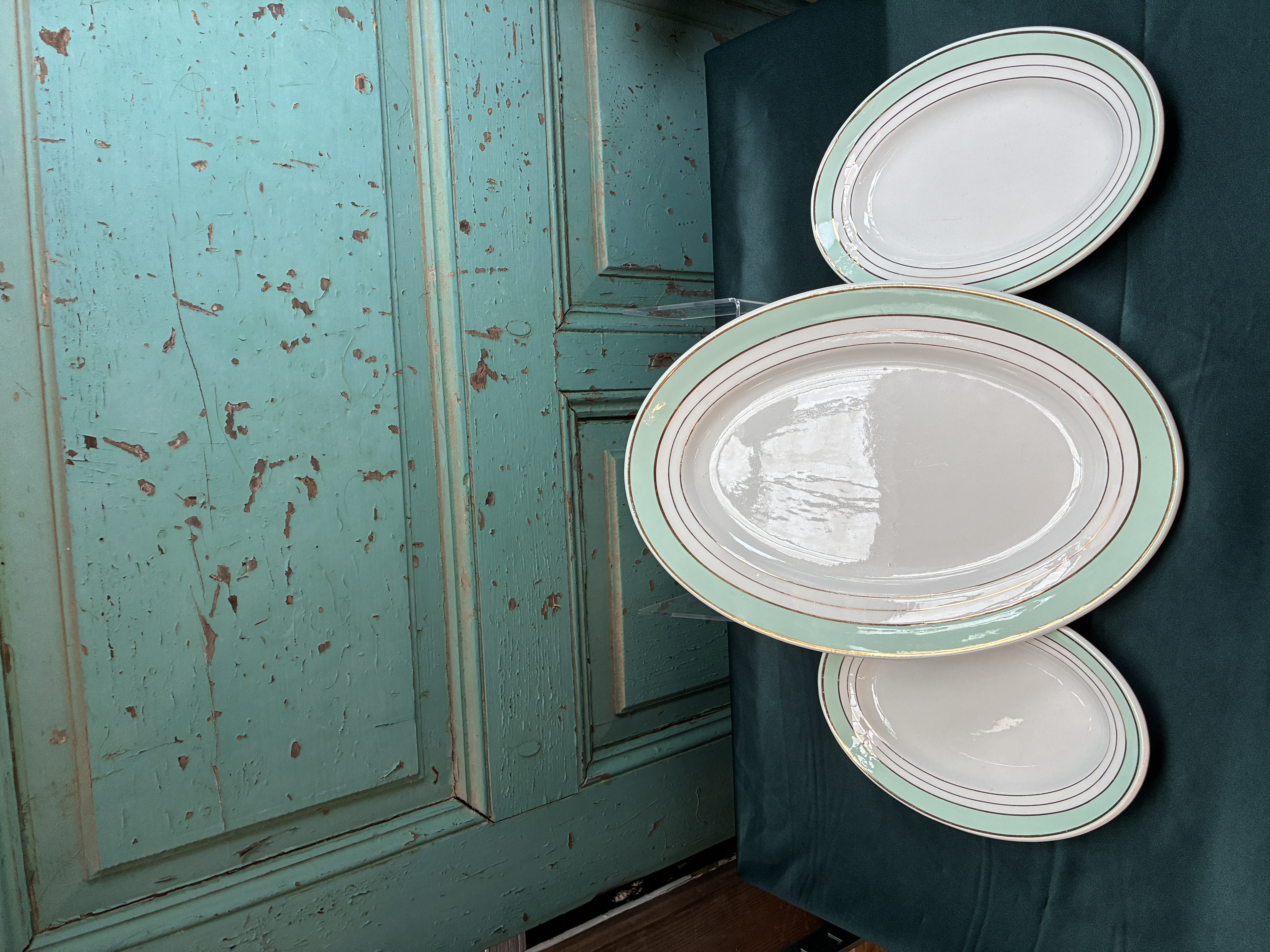 Luneville KG Regence vintage Franse ovale schalen