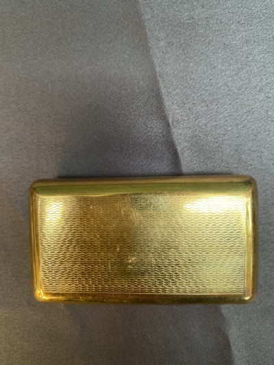 Verguld Frans Trouwringendoosje Marie Antoinette Afbeelding 3